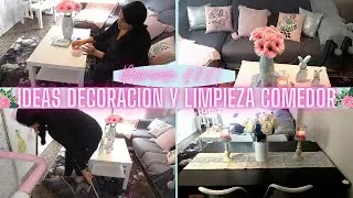 *NUEVO*IDEAS PRIMAVERA🌷2021 DECORACIÓN Y LIMPIEZA SALÓN COMEDOR
