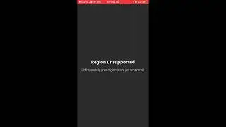 Amazon FreeVee app - region unsupported error