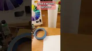 My Watercolor Painting Setup