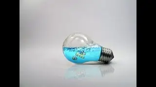 Photo Manipulation | Water Splash in Bulb | Photoshop Tutorial CC 2018