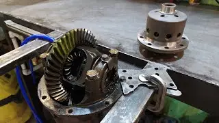 Installing the lock. How to adjust the gearbox.