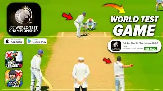RC22 / WCC3 destroy? ICC World Test Champion Ship 2023 - For Android & iOS | Realistic Graphic Game