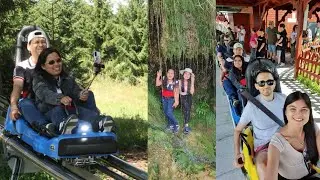 FIRST TIME EXPERIENCE SIRA ANG ROLLER COASTER. NAKAKATAKOT KASI NA STOCK KAMI. SA KALAGITNAAN.