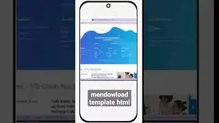 Membuat Website ASP.NET - Mendownload template ‎@AlmandTeknologi  