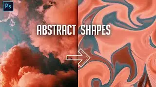 How To Make Abstract Liquid Shapes in 10 Seconds in Photoshop