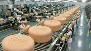 How Soap Bars Are Made in a Modern Factory | From Raw to Finished (Full Process)