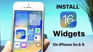 How to get iOS 16 Widgets on iPhone 5s, 6, 6Plus - Install Now