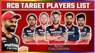 RCB TARGET PLAYERS 2022 || RCB TARGET PLAYERS 2022 AUCTION || RCB NEW SQUAD IPL 2022 || IPL 2022 ||