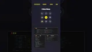 How to Make the 9 Dots Menu Icon (Coding Tutorial)