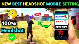 Free Fire External Headshot Setting |😎 Free Fire New Headshot Setting | External Headshot setting FF