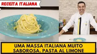 PASTA AL LIMONE  UMA DELICIOSA MASSA COM MOLHO DE LIMÃO 1