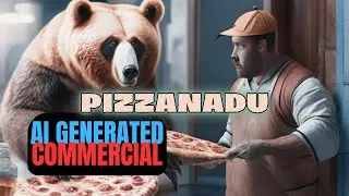 PIZZANADU - AI Generated Pizzeria Commercial featuring ChatGPT, Runway Gen-2, Soundful, AWS Polly