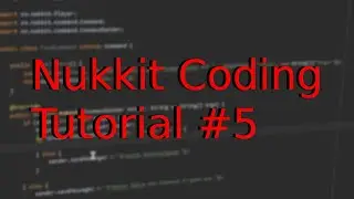 Nukkit Coding #5: /broadcast
