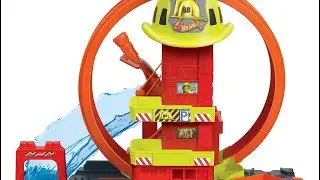 Hot Wheels Super Loop Fire Station