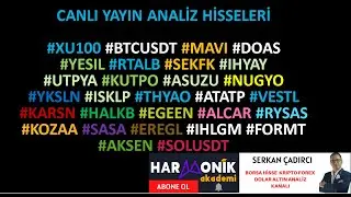#ENDEKS #BTCUSDT #MAVI #DOAS #RTALB #KOZAA #EREGL #SASA #THYAO #VESTL #KARSN VE DİĞERLERİ