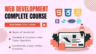 JavaScript Crash Course | Master in One video | Learn JavaScript in 1 Hour