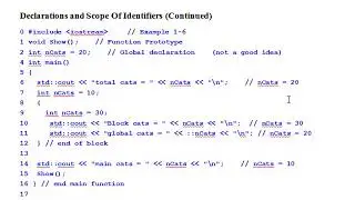1 05 Declarations and Scope of Identifiers, Declaring Identifier Within for Loop Source