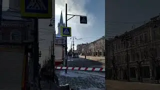 Пожар на улице Некрасовской в Самаре 11 января 2023 г.