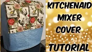 VLOGTOBER 29 || KitchenAid Mixer Cover Sewing Tutorial ¿¿ || 🤷‍♀️🤔