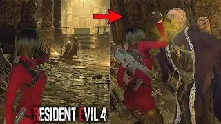 Grapple Melee Attacks VS All Possible Bosses and Enemy Types - Resident Evil 4 Remake Separate Ways