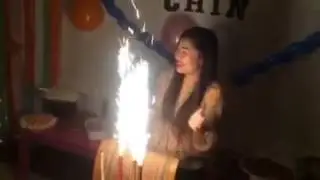 Birthday girl in Kuwait