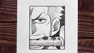 Drawing Zoro - [One Piece]