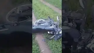 падение с мопеда 