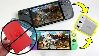 No dock needed | Nintendo Switch & Steam deck Portable Adapter from JSAUX