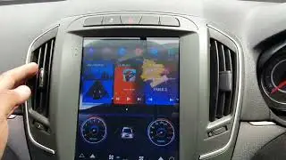 Vauxhall insignia Tesla screen reversing camera Parking sensors installed