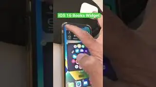iOS 16 features: new Books widget ❤️