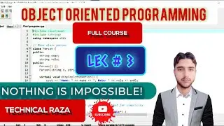 OOP Advanced: Defining Member Functions Outside Class & Creating Multiple Objects