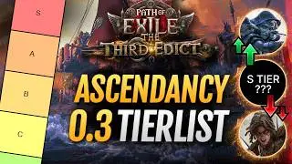 [PoE 2] ALL Ascendancies Ranked - 0.3 CLASS TIER LIST  - Path of Exile 2 0.3 Third Edict