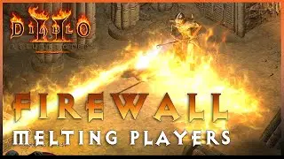 Firewall Sorceress Melts BattleNet Players in Diablo 2 Resurrected Beta (D2R)