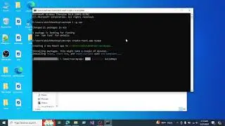 how to install npx create react app myapps/I can't install React using 'npx create-react-app'/part-2