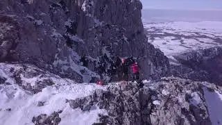 Кулуар с высоты