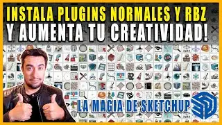 CÓMO INSTALAR PLUGINS 🔴 EN SKETCHUP ? 🔥🔴