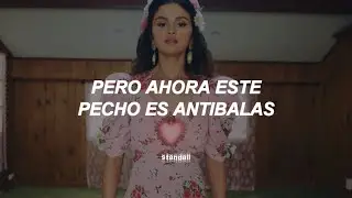 Selena Gomez - De Una Vez | Letra (Vídeo Oficial)