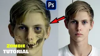 How to turn yourself into a Zombie in Photoshop (tutorial)