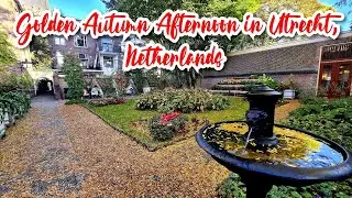 Gorgeous Golden Autumn Afternoon in Utrecht, Netherlands | Travel Vlog