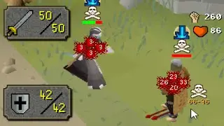 Darkbow Gmaul Combo on a 50 Attack Void Build...... PvP World Pking.