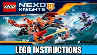 LEGO Instructions - Nexo Knights - 70361 - Macy's Bot Drop Dragon - Season 4