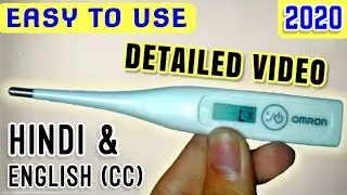 How to use Digital Thermometer [Hindi] | Detailed Video | Unbox & Review | For Baby and Adults