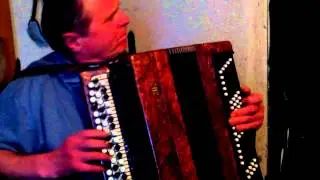 Играет Толик на Баяне. 114 км возле г.Верховцево.