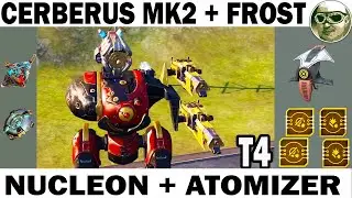 MAD CERBERUS NUCLEON ATOMIZER MK2 + FROST WAR ROBOTS REMASTERED MAX GAMEPLAY WR