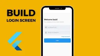Flutter Login Screen UI tutorial 
