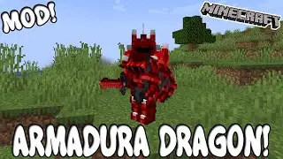 ARMADURA DRAGÓN! Minecraft 1.19.2 MOD HERITAGE OF THE DRAGON!