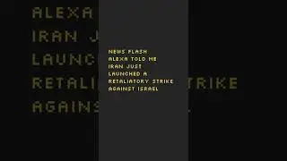 New Flash , Iran Retaliates against Israel