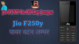Jio F250y on off key jumper