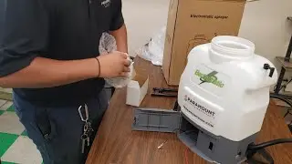 Electrostatic Backpack Sprayer - Getting Started [Español]