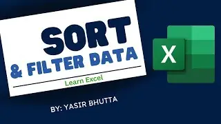 How to Sort and Filter Data in Excel | Microsoft Excel | Microsoft 365